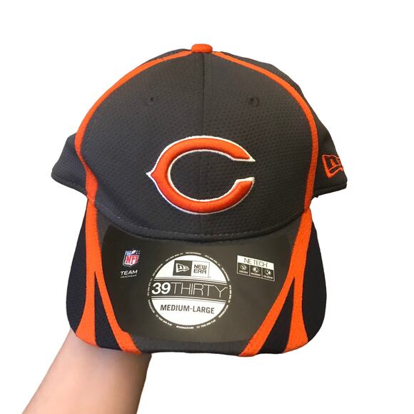 New Era Chicago Bears Fitted Hat M/L - Picture 1 of 4